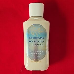 Bath & Body Works Sea Island Shore Lotion - Cream and Blue